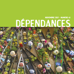 Dépendances n° 61: Regards sur  les marchés