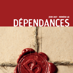 Dépendances n° 60: «Sexe»